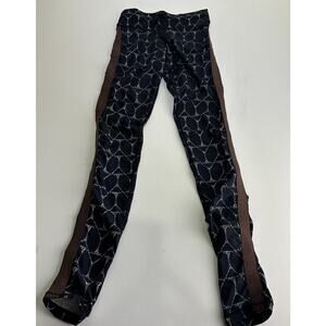 the upside blue martini skinny leggings size 4